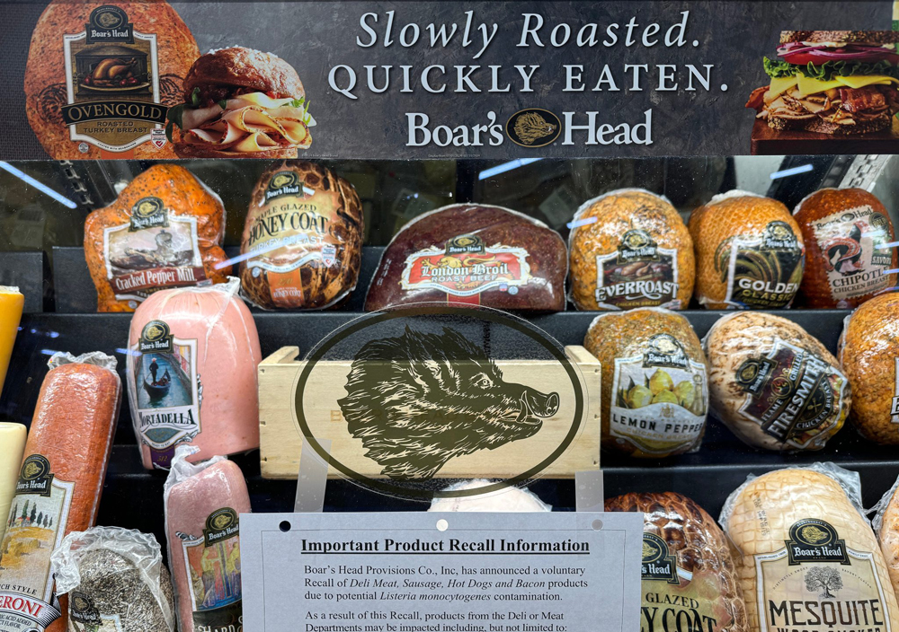 Nationwide recall for Boar's Head deli meats