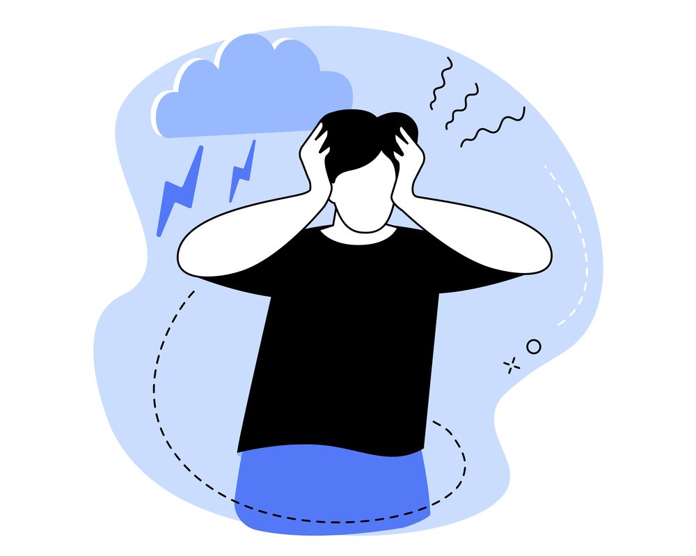 Anxiety and fast heart rate