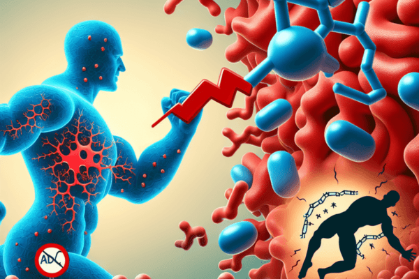 A digital art representation of a medicine bottle with a diabetes symbol, symbolizing semaglutide as a medication for type 2 diabetes.